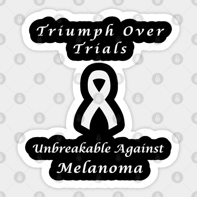 melanoma Sticker by vaporgraphic